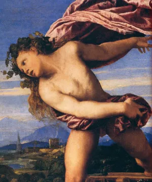 Bacchus and Ariadne Detail by Tiziano Vecellio Oil Painting