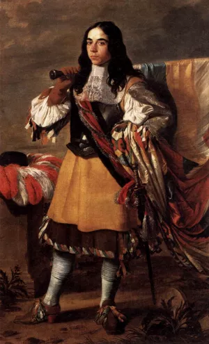 The Standard Bearer by Vigor Boucquet Oil Painting
