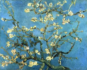 Branches with Almond Blossom Oil painting by Vincent van Gogh