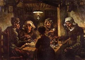 The Potato Eaters II by Vincent van Gogh Oil Painting