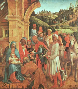 The Adoration of the Kings by Vincenzo Foppa Oil Painting