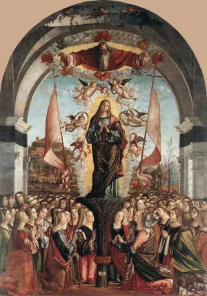 Apotheosis of St. Ursula by Vittore Carpaccio Oil Painting