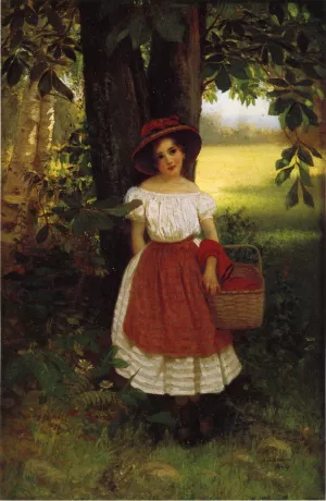 The Berry Picker by Welem De Klerk Oil Painting