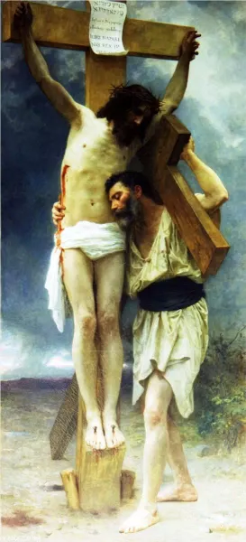 Compassion by William-Adolphe Bouguereau Oil Painting