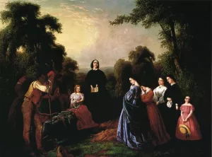 The Burial of Latane by William D. Washington Oil Painting