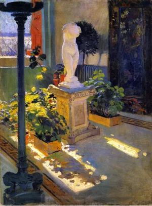 Venus in Atrium by William De Leftwich Dodge Oil Painting
