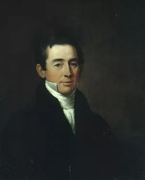John Adams Conant by William Dunlap Oil Painting