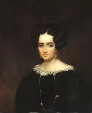 Mrs. John Adams Conant by William Dunlap Oil Painting