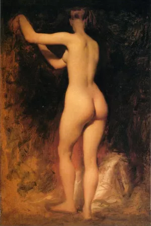 Nude Study by William Etty Oil Painting