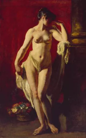 Standing Female Nude by William Etty Oil Painting