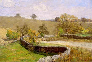Cloud-Shadowed Hill by William Forsyth Oil Painting