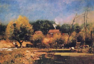 Van Buren, Tennessee by William Gilbert Gaul Oil Painting
