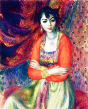 Armenian Girl by William Glackens Oil Painting