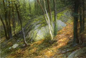 Nature's Pathway by William H. Lipincott Oil Painting