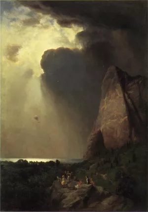 The Lost Balloon by William Holbrook Beard Oil Painting