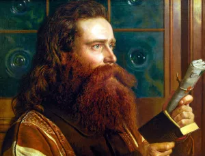 Portrait of Henry Wentworth Monk by William Holman Hunt Oil Painting