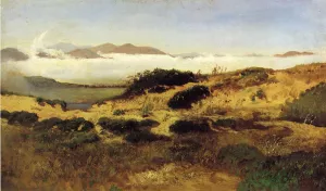 Sand Dunes and Fog, San Francisco by William Keith Oil Painting