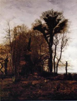 On the Borders of the Marsh by William Lamb Picknell Oil Painting