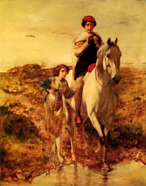 Burd Helen by William Lindsay Windus Oil Painting