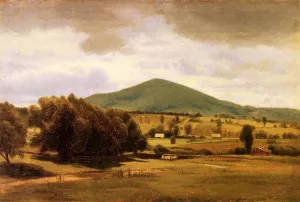 View of New Hampshire by William M. Hart Oil Painting