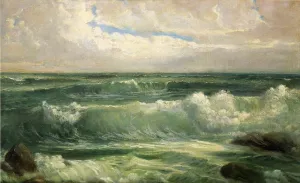 Breakers by William Trost Richards Oil Painting