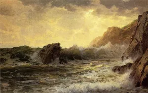 Breaking Waves by William Trost Richards Oil Painting
