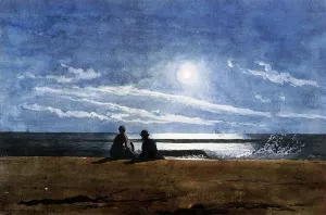 Moonlight by Winslow Homer Oil Painting