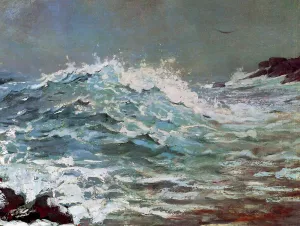 The Backrush by Winslow Homer Oil Painting